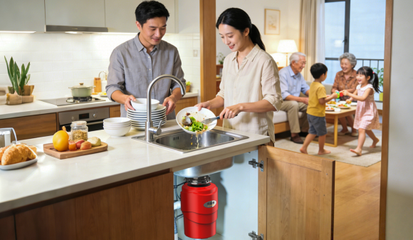 帝普森厨余垃圾处理器T560使用场景